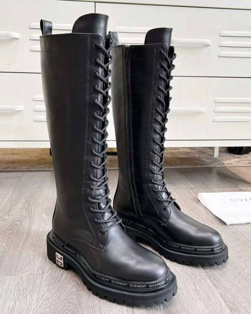 Givenchy Boot Premium Quality Woman 1688 Black - 1