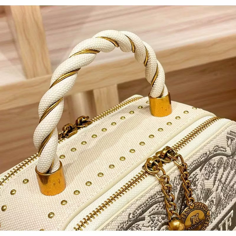 Banevanf Bag Woman High Quality Design 8258 Beige