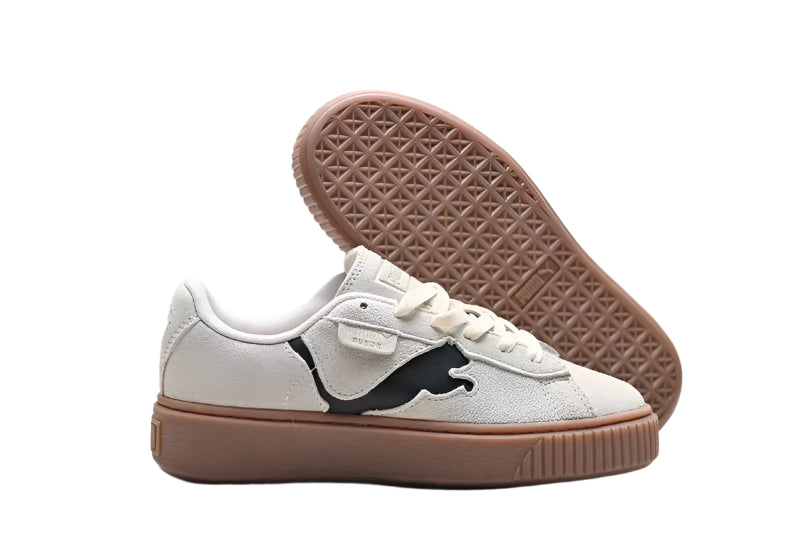 Puma Suede Platform Bubble Woman 397233-05 Beige - 4