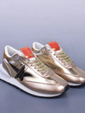 Golden Goose X Sunmi Marathon Panelled Sneakers Woman G6462 Gold - 4