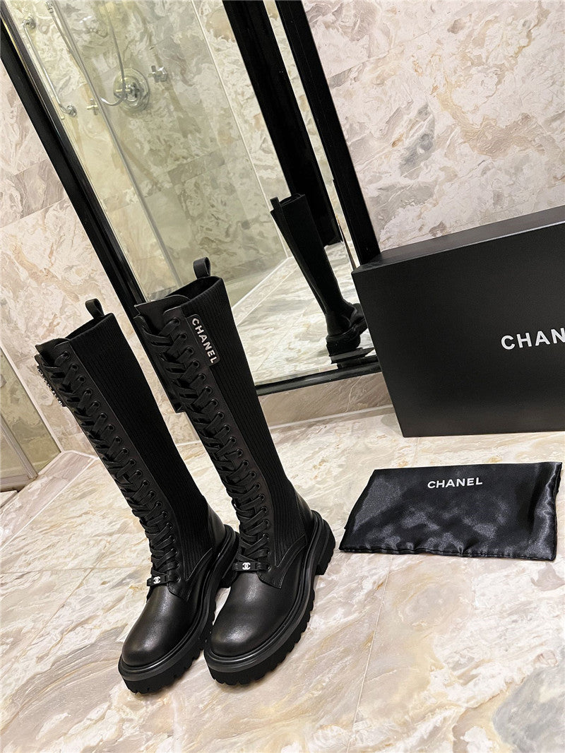 Chanel Knight Martin Premium Quality Boot Woman 8883 Black