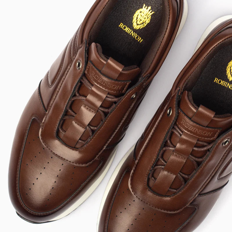 Spcial-Edition Sneakers Robinson AC8-110 Coffee - 3