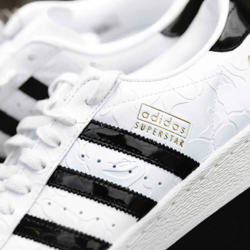 Adidas x Bapte Super Star 80s Sneakers Woman JR2703 White - 4