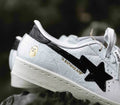 Adidas x Bapte Super Star 80s Sneakers Man 789002 White - 6