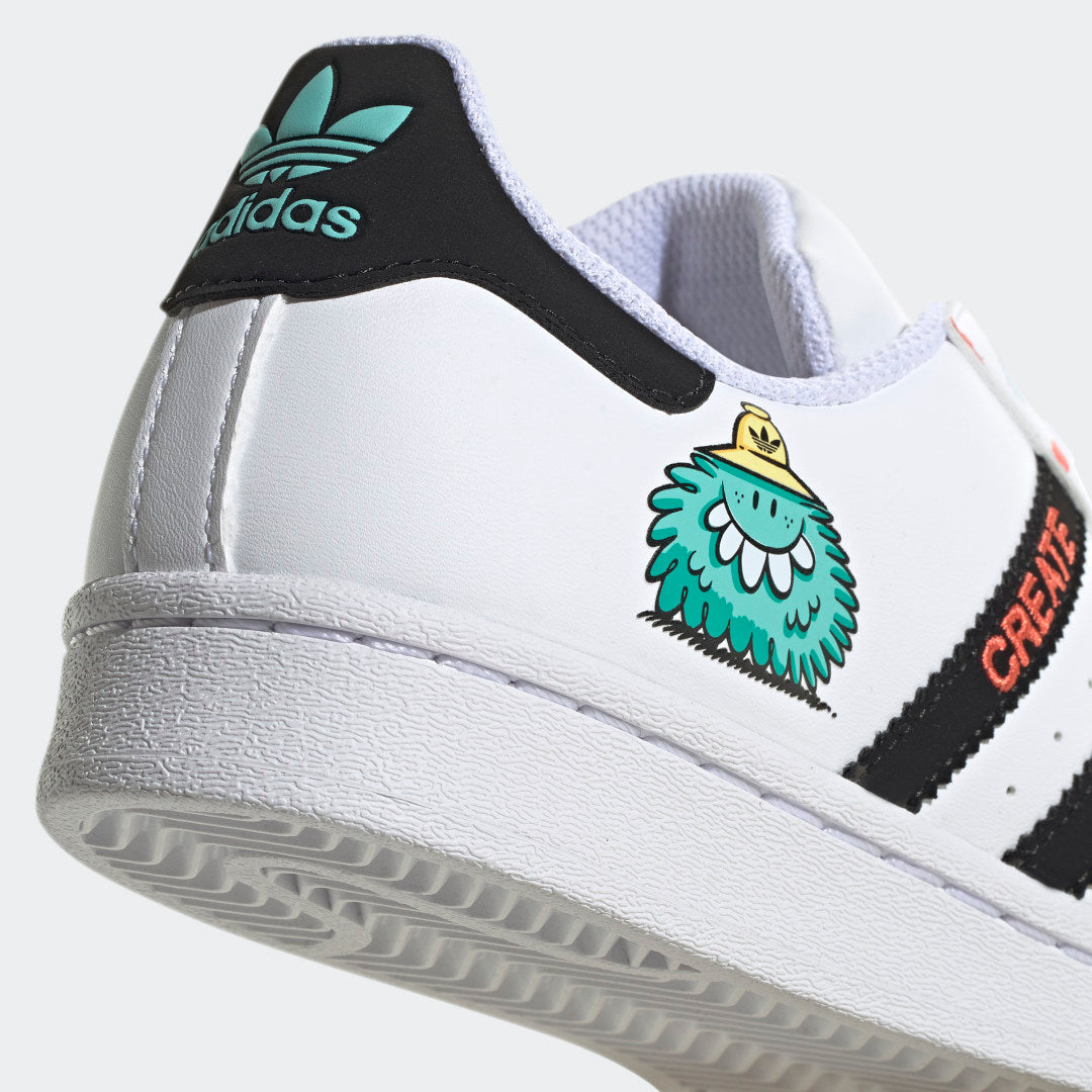 Adidas Super Star Kevin Lyons X Woman GY9022 White - 4