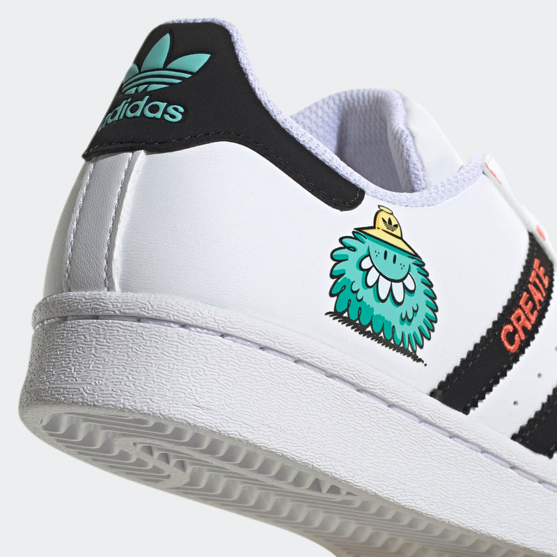 Adidas Super Star Kevin Lyons X Woman GY9022 White - 4
