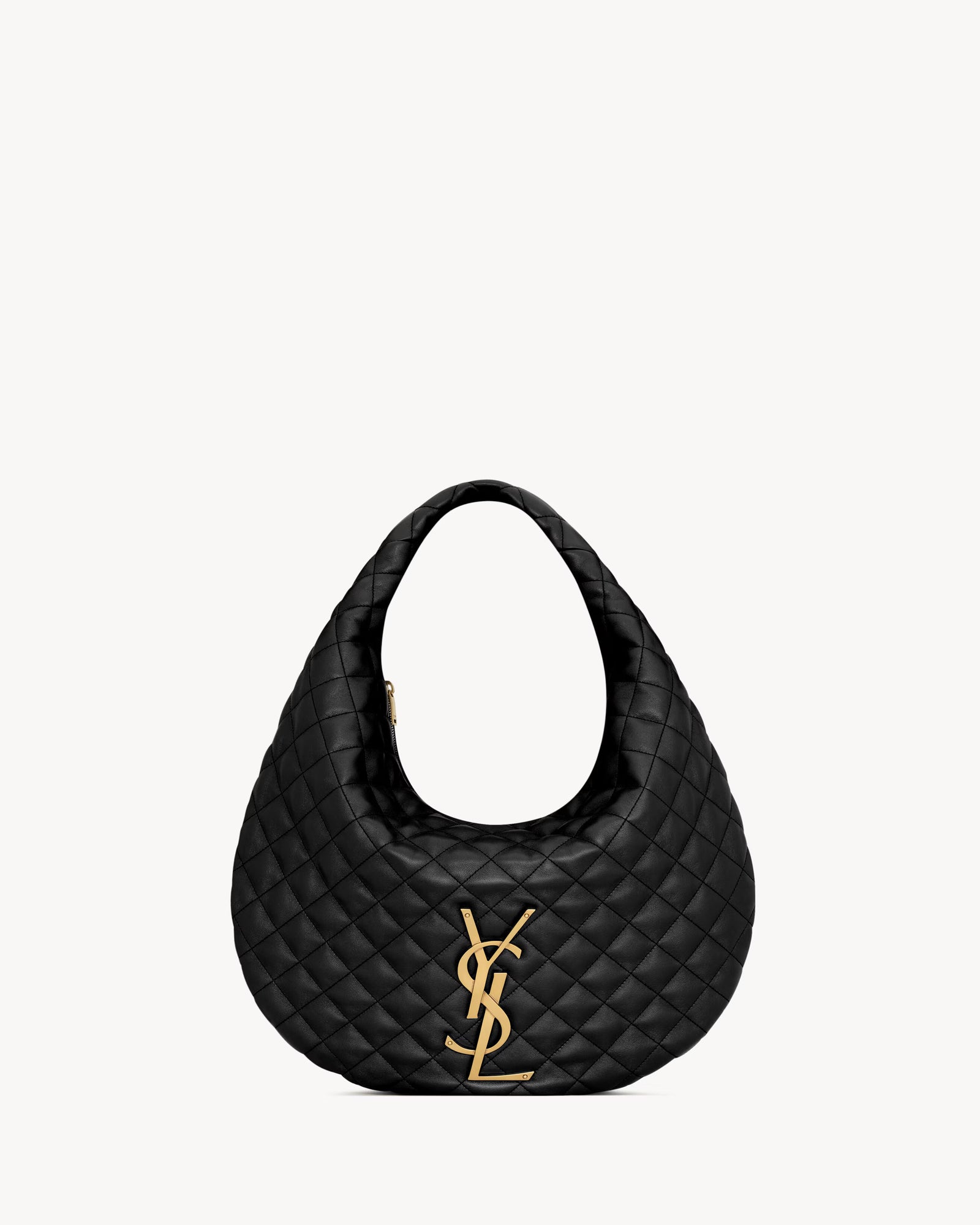 Saint Laurent Icare Medium Quilted Shoulder Bag Woman 858160 Black - 1