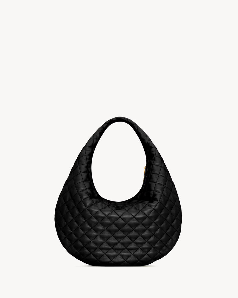 Saint Laurent Icare Medium Quilted Shoulder Bag Woman 858160 Black - 3