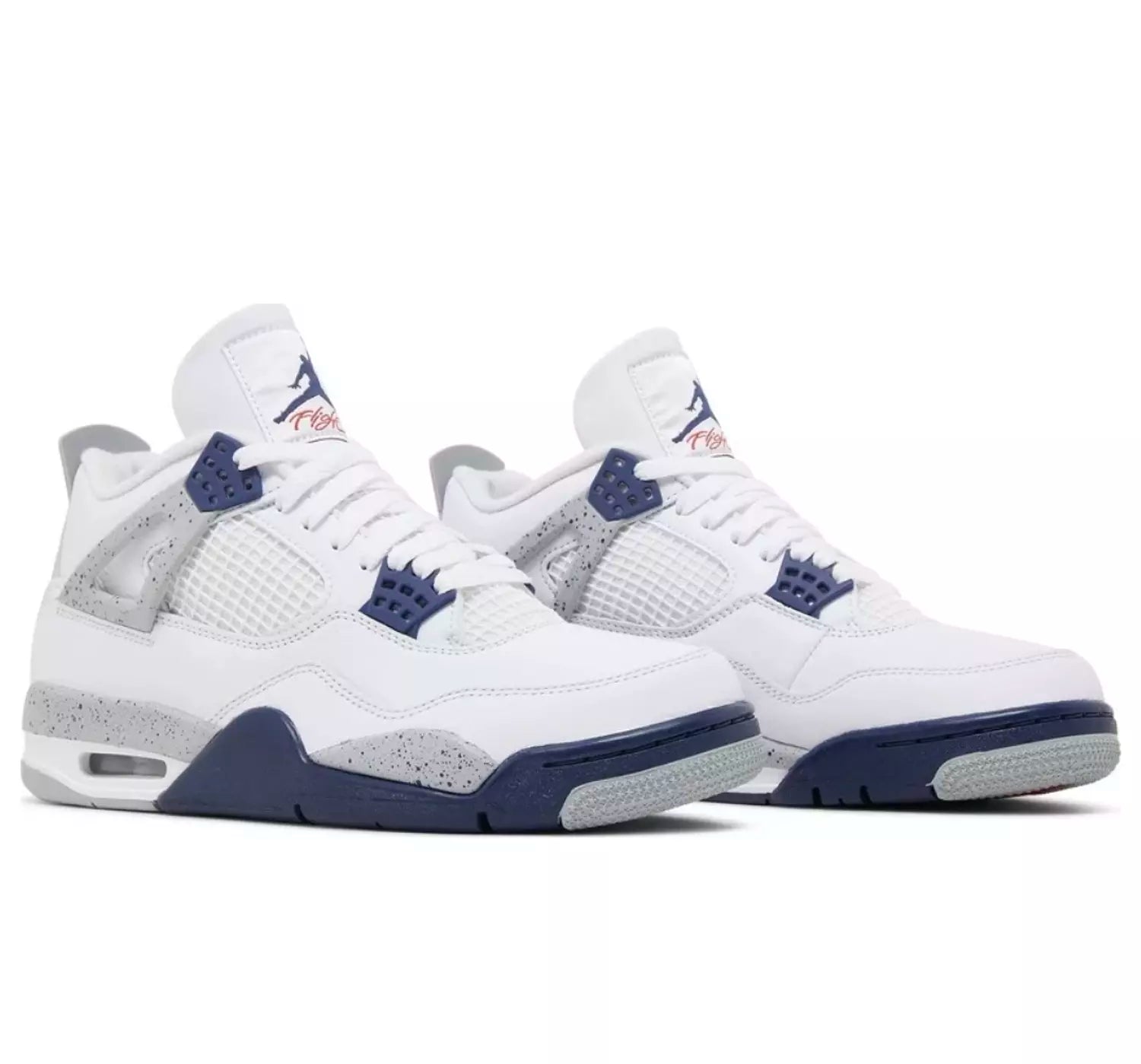 Air Jordan 4 Retro Fear Sneakers Men DH6927 White - 5