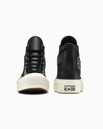 Converse Chuck Taylor All Star Platform Western Glam Half Woman A15473C Black