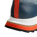 HERMES Leather Top Houses Champion the Aesthetic Sneakers Man LA009 Navy - 6