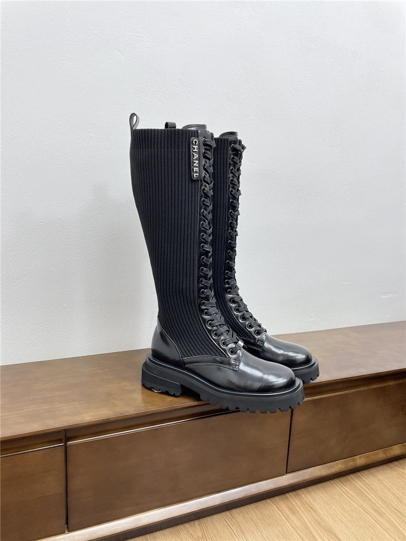 Chanel Knight Martin Premium Quality Boot Woman 8883 Black