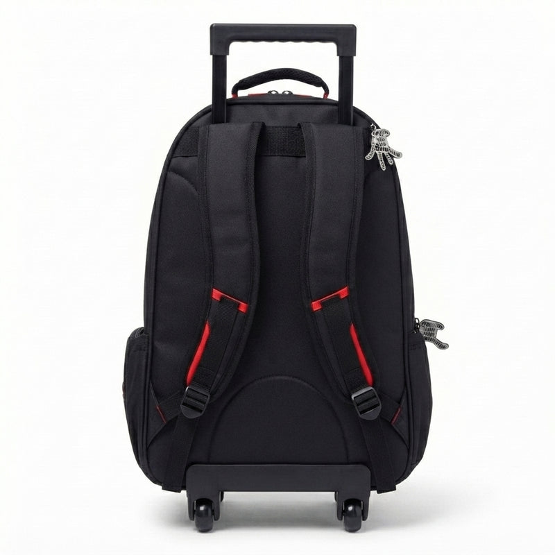 Smiggle Bags Spider Man Trolley Backpack with Lunch Bag School Kids 2981 Black&Red - 4