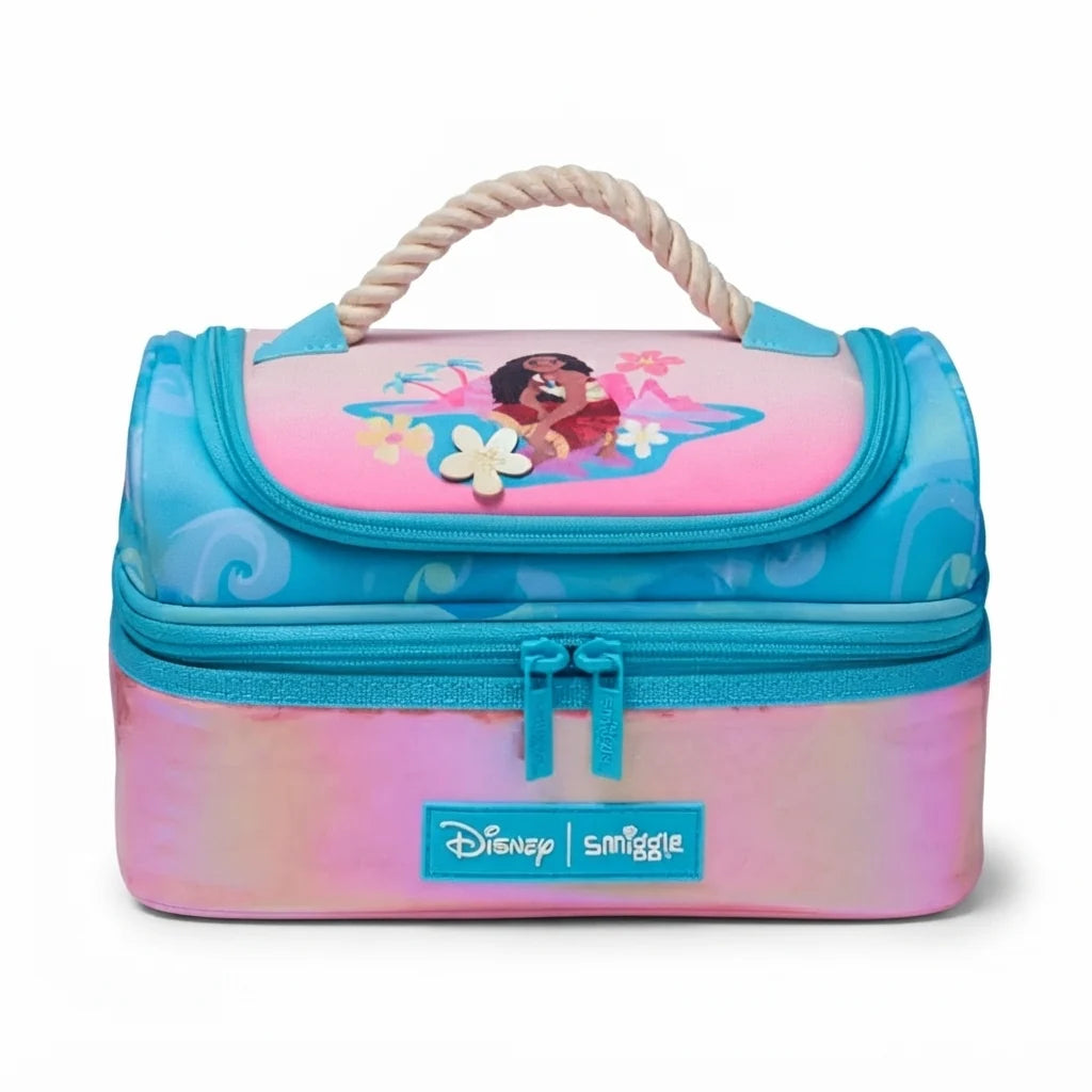 Smiggle Bags Moana Backpack with Lunch Bag School Kids 2979 Pink - 4