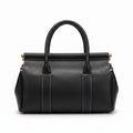 Loro Piana Loom Luxury Women's Bag Leather Goods Loom – Length 21 cm, Width 32 cm L32 Black - 3