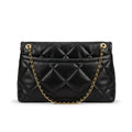 Chanel Maxi Handbag in Black Lambskin Leather Length 25 cm - Width 40 cm Mirorr Woman AP5678 Black - 3