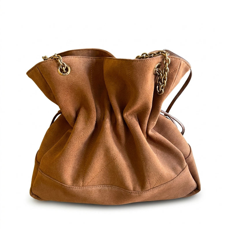 Saint Laurent Jamie shopping Leather Length 33 cm - Width 15 cm Shoulder Bag Mirror For Women 809824 Havan - 4