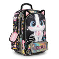 Chimola Gatito With a cat design Bag School Kids Size (18) 2978 Black - 3