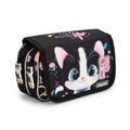 Chimola Gatito With a cat design Bag School Kids Size (18) 2978 Black - 5