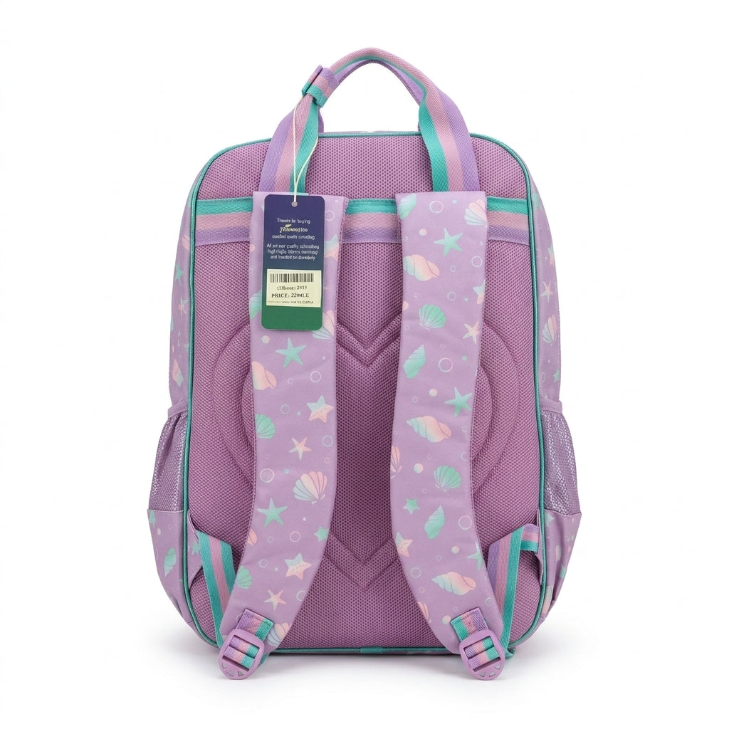 Jasminestar 3PCS Backpacks For Girls School Backpacks For Students Kids 2975 Purple - 4