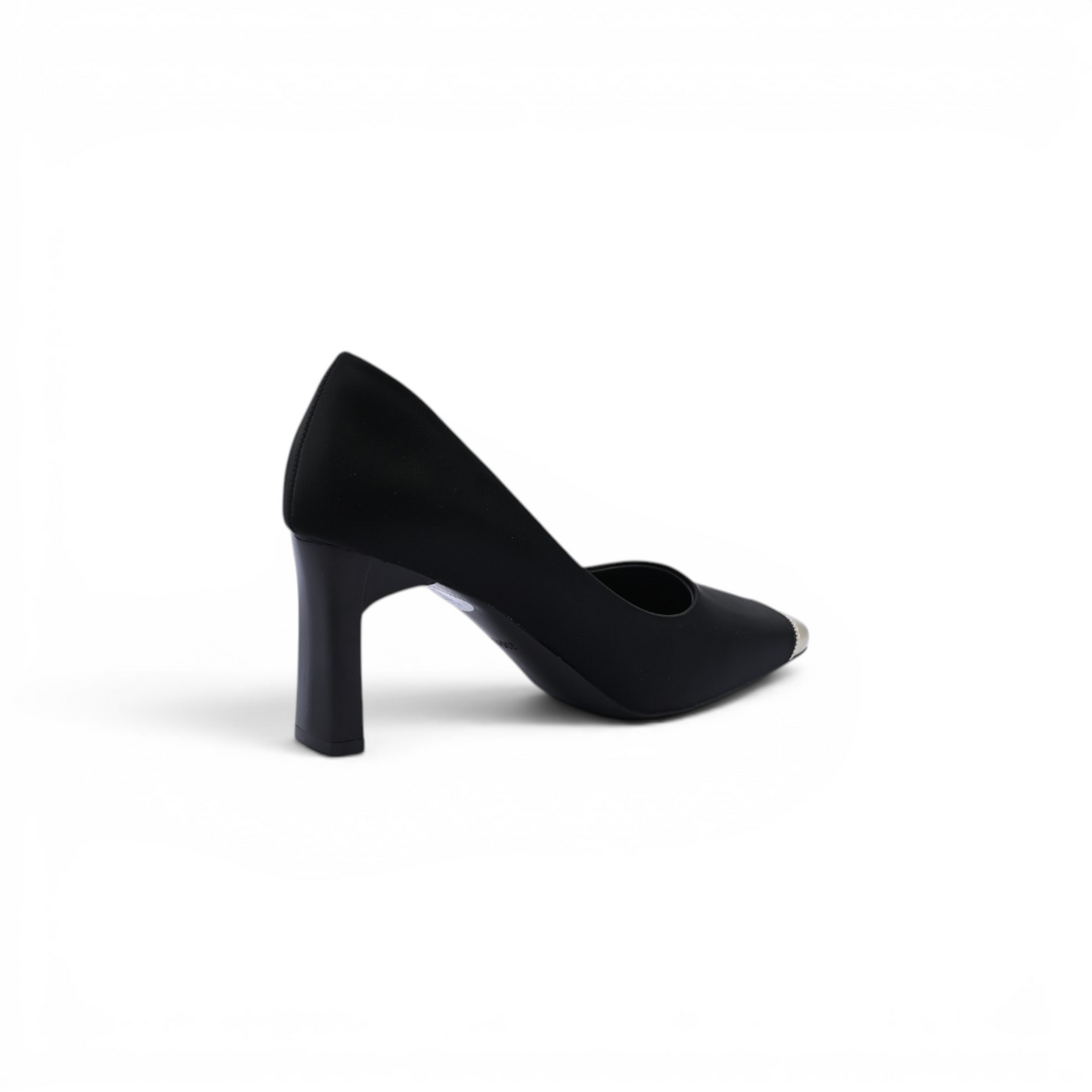 Fashion Women High Heels Square Toe Shoes 0759-6 Black - 2