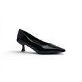 Patent Leather Pointed Stiletto Heels Woman 25078 Black - 1