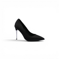 Dolce & Gabbana Pointed Leather Pumps Heels Woman DG-210 Black - 1