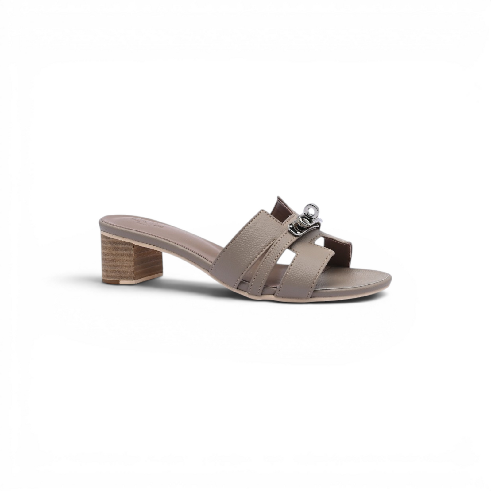 Hermes Gigi 50 Sandals Suede Goatskin Sands Woman 778 Beige - 1
