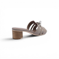 Hermes Gigi 50 Sandals Suede Goatskin Sands Woman 778 Beige - 2