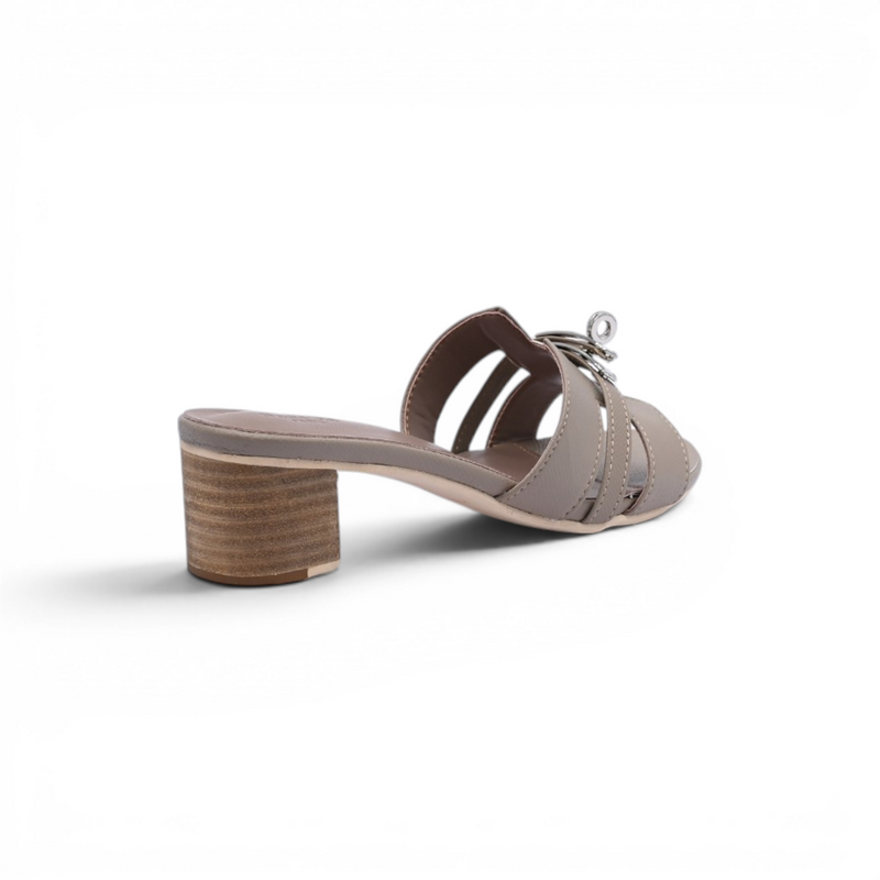 Hermes Gigi 50 Sandals Suede Goatskin Sands Woman 778 Beige - 2