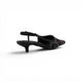 Gucci Luxury Slingback Sandals Mongoram Woman 1086-1 Black - 2