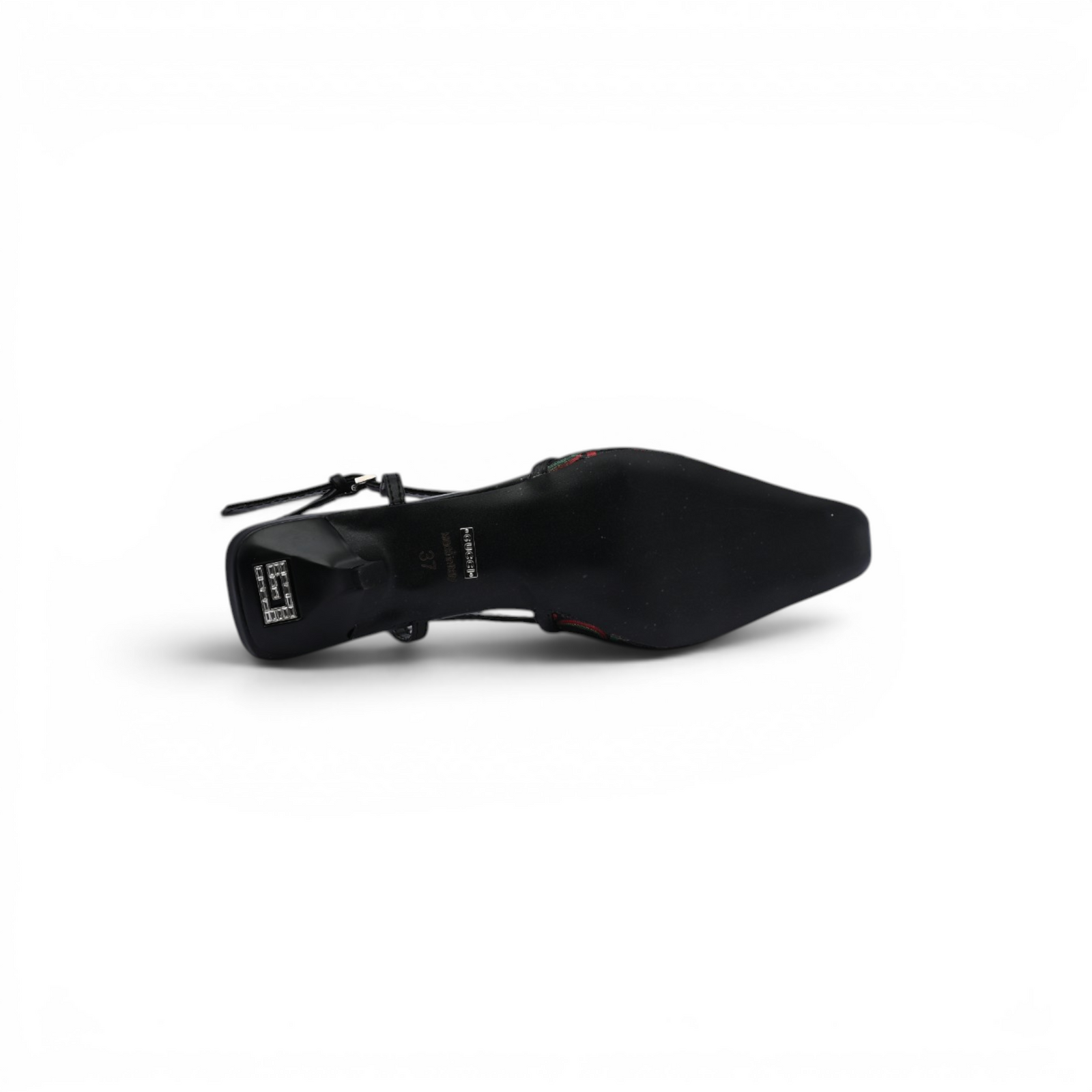 Gucci Luxury Slingback Sandals Mongoram Woman 1086-1 Black - 5