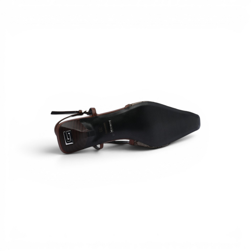 Gucci Luxury Slingback Sandals Mongoram Woman 1087-1 Havan - 4