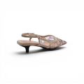 Gucci Luxury Slingback Sandals Mongoram Woman 1086 Beige - 2