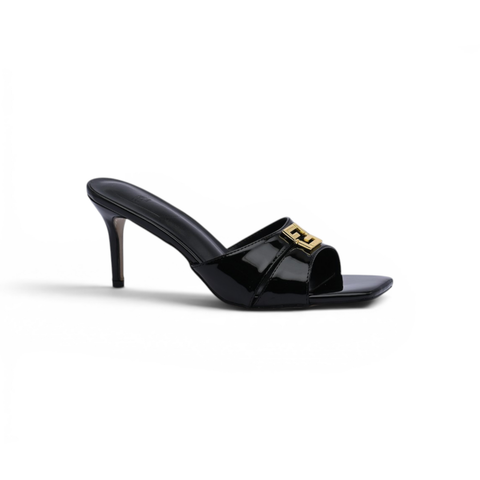 FENDI FFold mules for Fine leathers Woman 5886 Black - 1