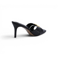 FENDI FFold mules for Fine leathers Woman 5886 Black - 2