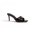 FENDI FFold mules for Fine leathers Woman 5886 Brown - 1