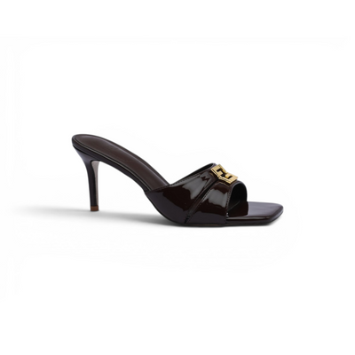 FENDI FFold mules for Fine leathers Woman 5886 Brown