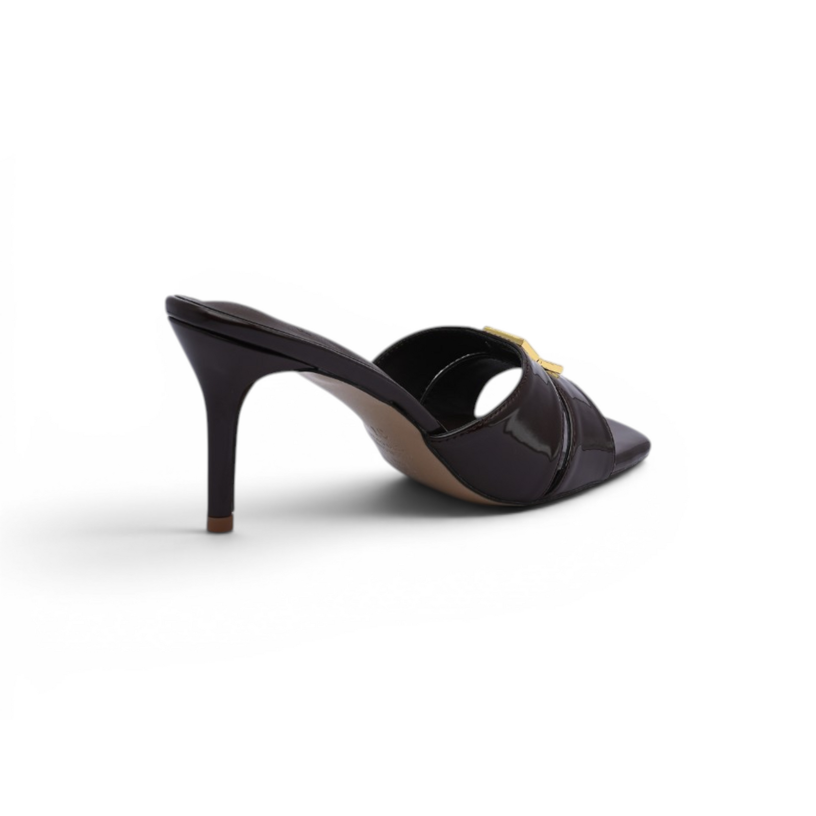 FENDI FFold mules for Fine leathers Woman 5886 Brown - 2
