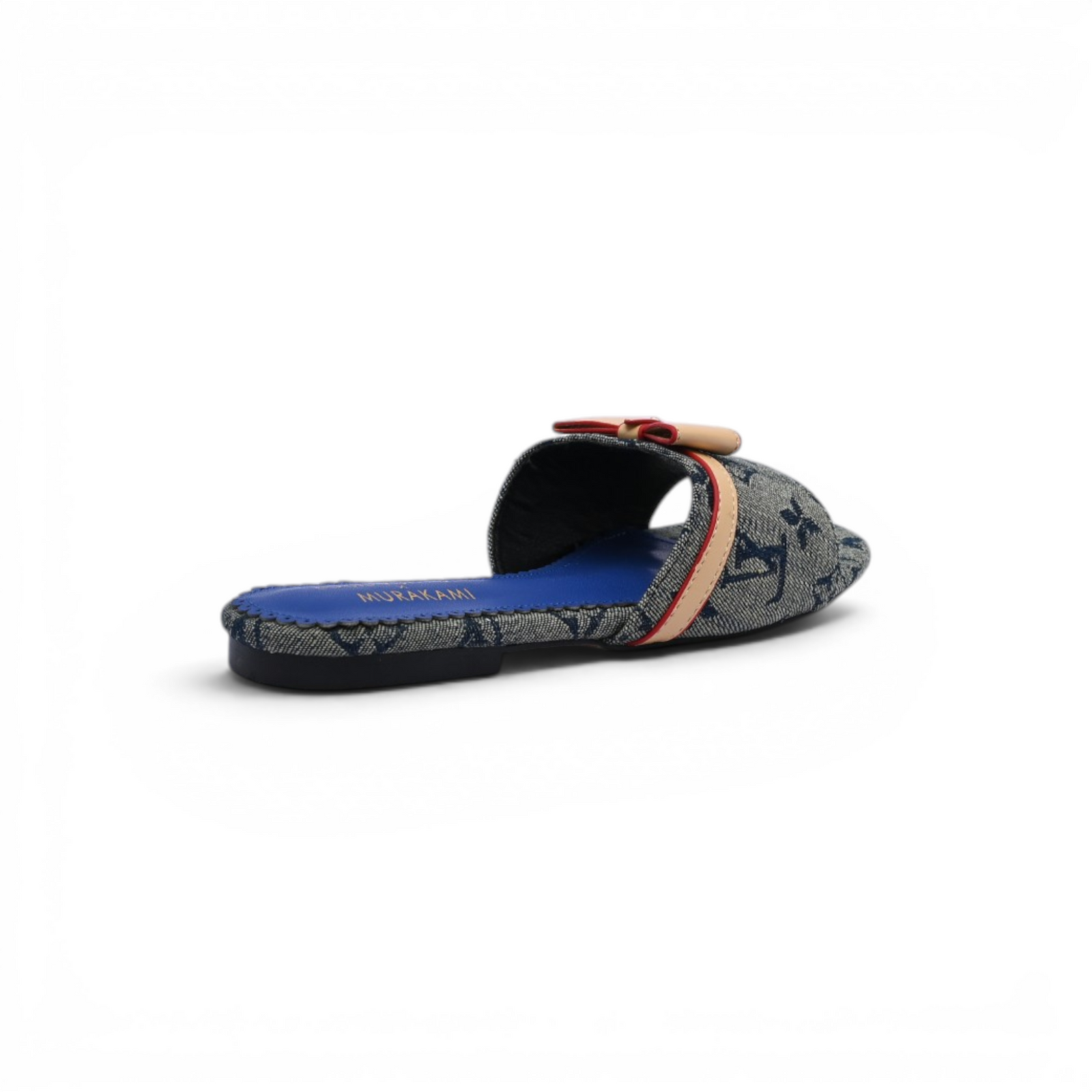 Louis Vuitton Lock It Flat Mule Monogram Sandals Woman 51BLV Blue - 2
