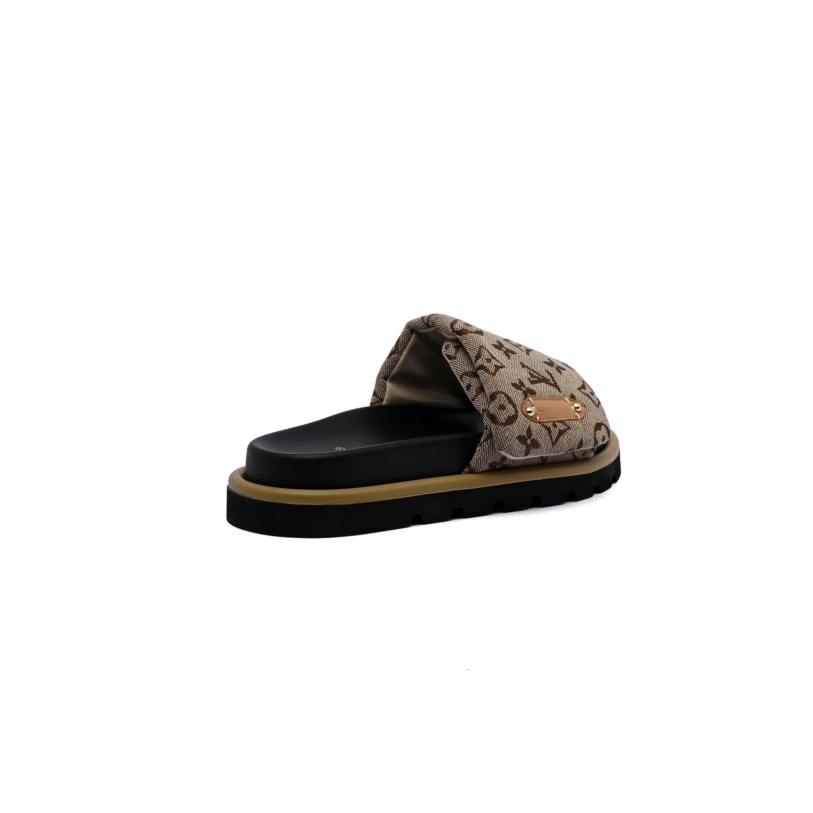 Louis Vuitton Pool Pillow Flat Comfort Mule Woman 123988 Khaki - 2