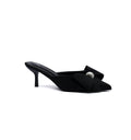 Zara Shoes Quilted Mules Sleek Design Poshmark Woman 3055-2 Black - 1