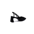 Zara Detail Stylish Heels Heeled Shoes Woman 8563 Black - 2
