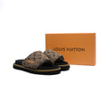 Louis Vuitton Pool Pillow Flat Comfort Mule Woman 123988 Khaki - 4