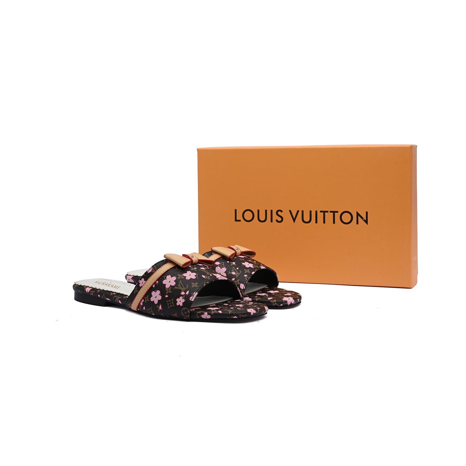 Louis Vuitton Lock It Flat Mule Monogram Sandals Woman 51BLV Brown - 4