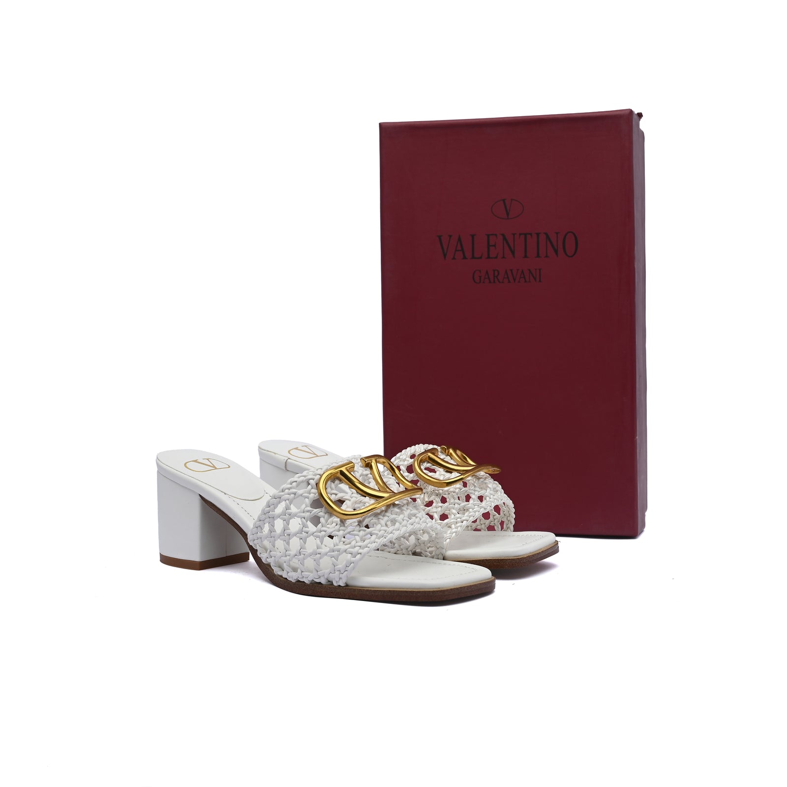 VALENTINO GARAVANI V LOGO Signature Pumps WOMAN 3115-1 WHITE - 4