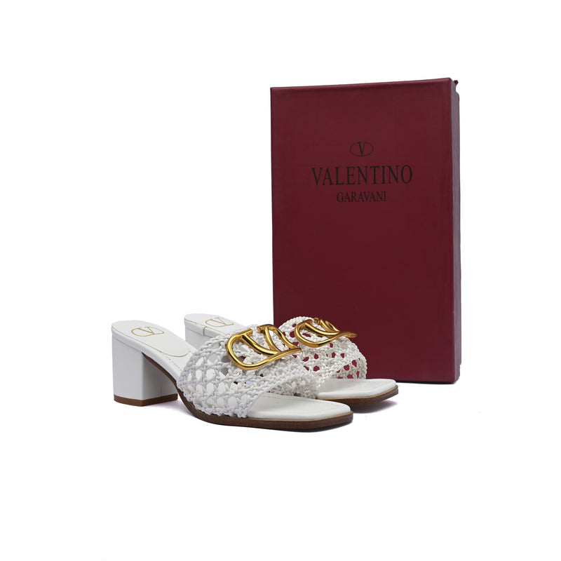 VALENTINO GARAVANI V LOGO Signature Pumps WOMAN 3115-1 WHITE - 4