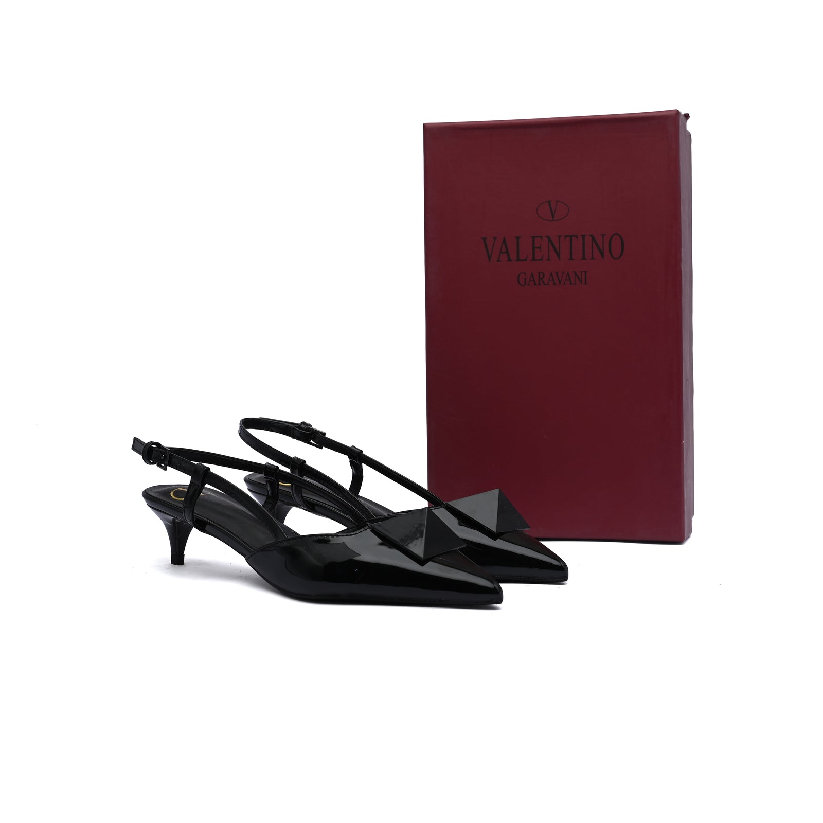 Valentino Garavani Formal Sling Back Woman V135-18 Black - 4