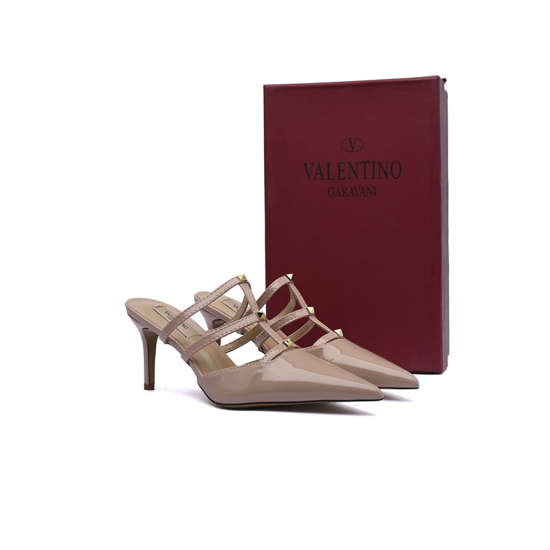 Valentino Garavani Formal Sling Back Woman 7677 Nude - 4