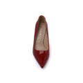 Patent Leather Pointed Stiletto Heels Woman 8811-1 Red - 3